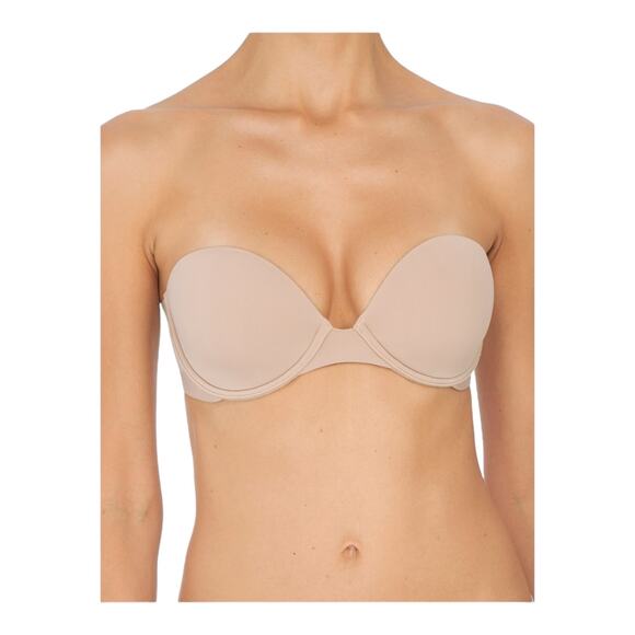Natori Bra 729229 Minimalist strapless tan size 38D - Picture 3 of 6